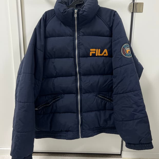 빈티지 필라 패딩