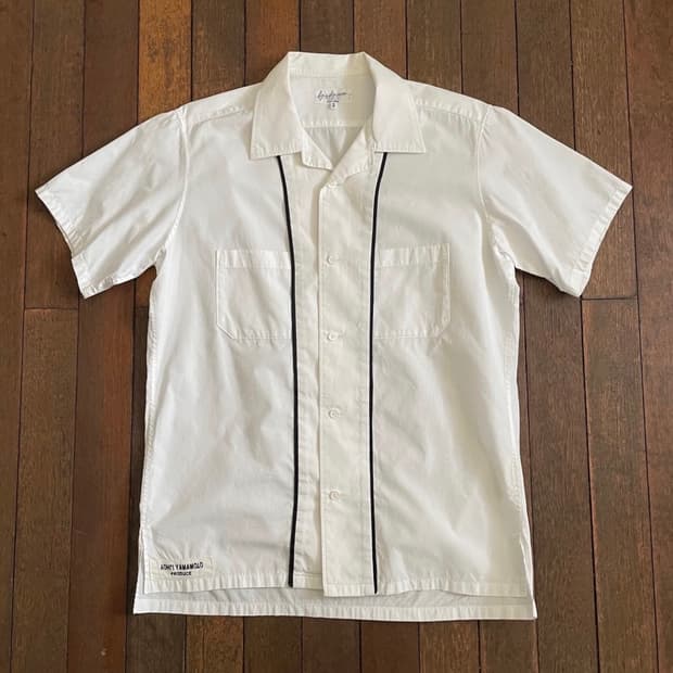 요지 야마모토 뿌르옴므 반팔셔츠 2사이즈
