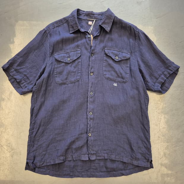 C.P COMPANY 린넨 셔츠