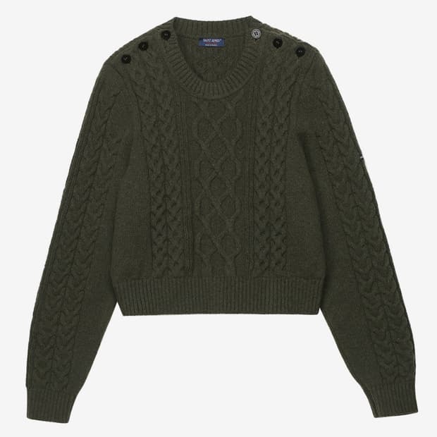 세인트제임스 케이블니트 18 pull