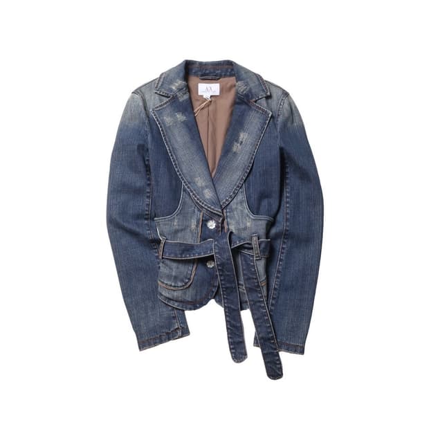 아르마니 ARMANI Denim Jacket 