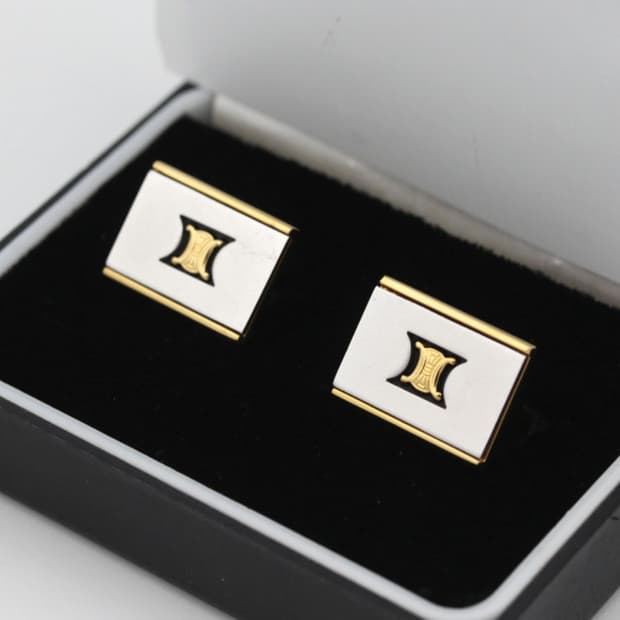 셀린느 A등급 남자 명품 커프스 빈티지