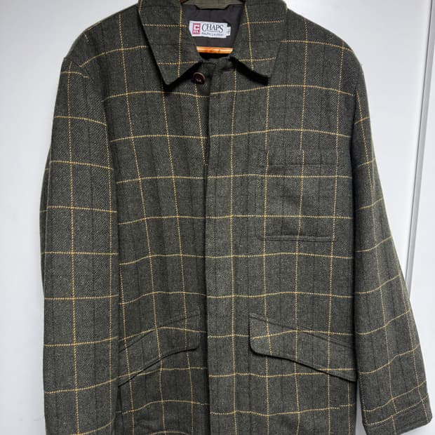 CHAPS RALPH LARUEN 랄프로렌 체크 울 자켓 L