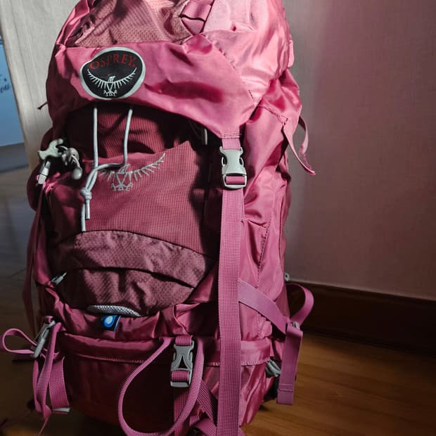 오스프리 카이트46 여성 등산배낭