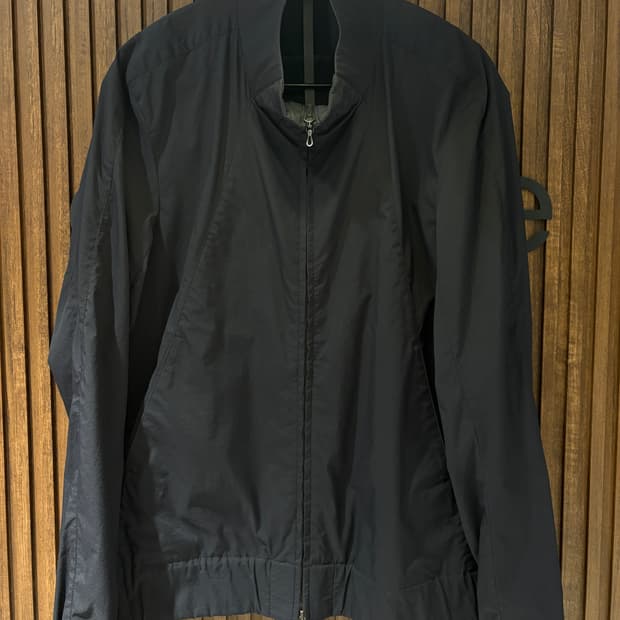 카즈유키 쿠마가이 나일론 집업 블루종