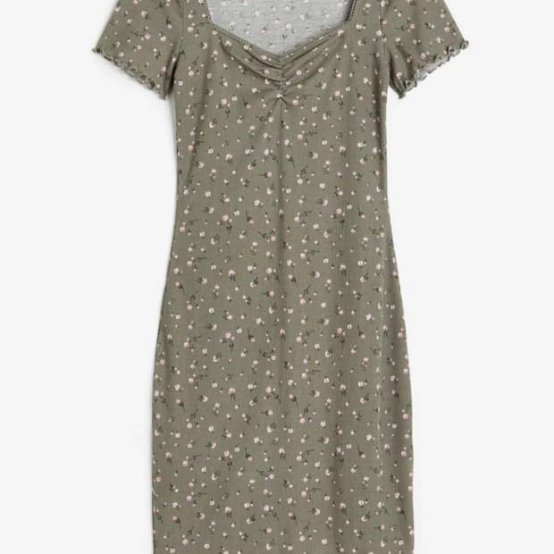 H&M 그린 원피스