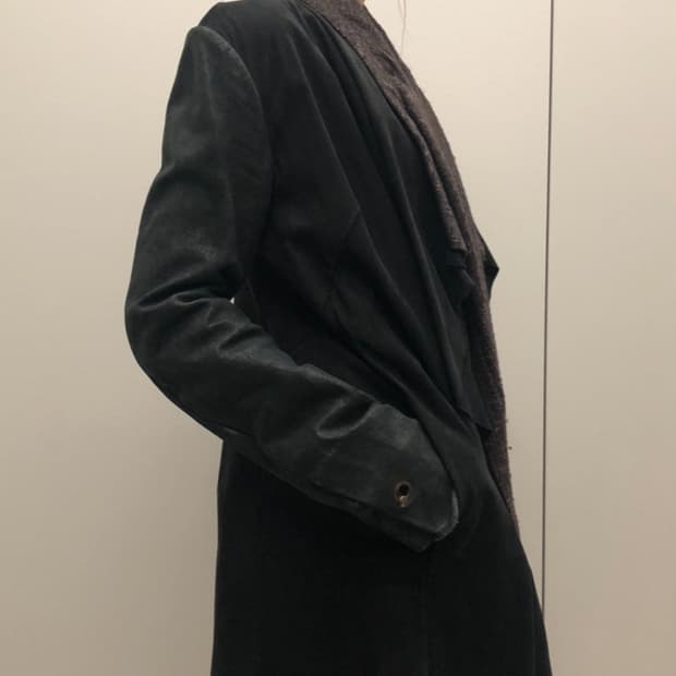 ISAAC SELLAM 아이작 셀럼 코트(레더/울/카나파)해외발송