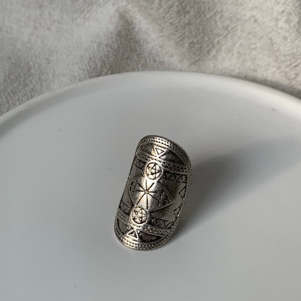 Bohemian bold ring
