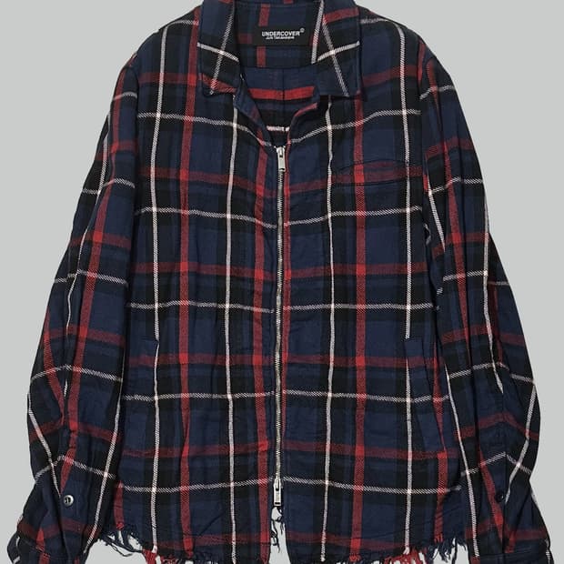 언더커버 디스 퍼커링 자켓 