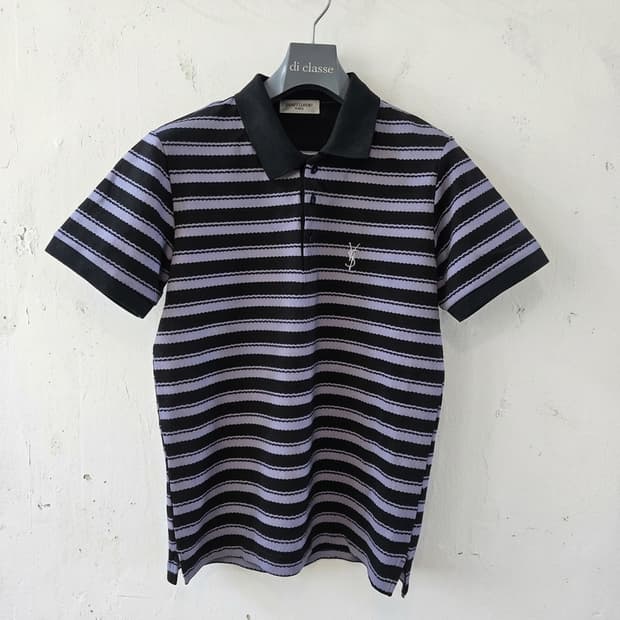 생로랑 스트라이프 카라티 M