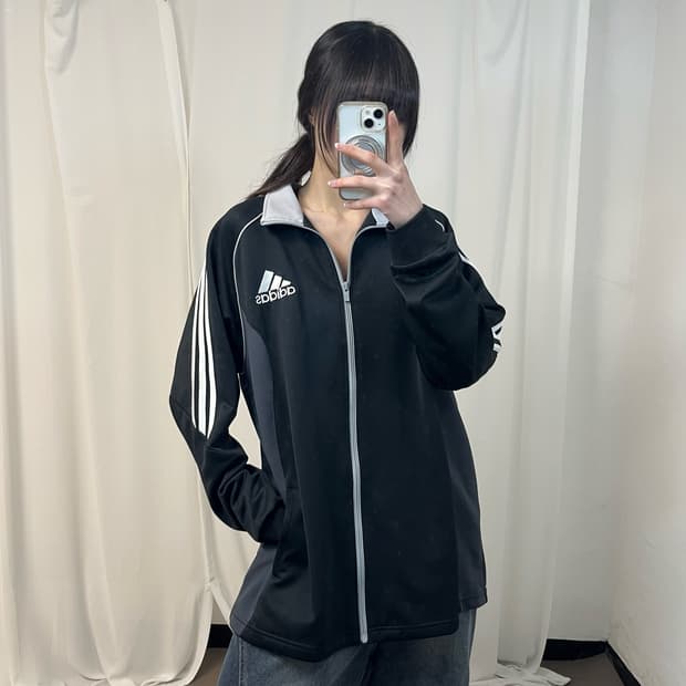 Adidas Japan black white block jersey