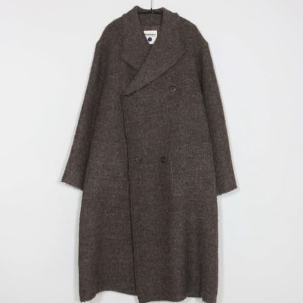 [네고가능]이세이미야케 플랜테이션 니트 코트