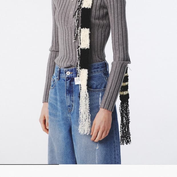 kijun Striped Muffler UNISEX 