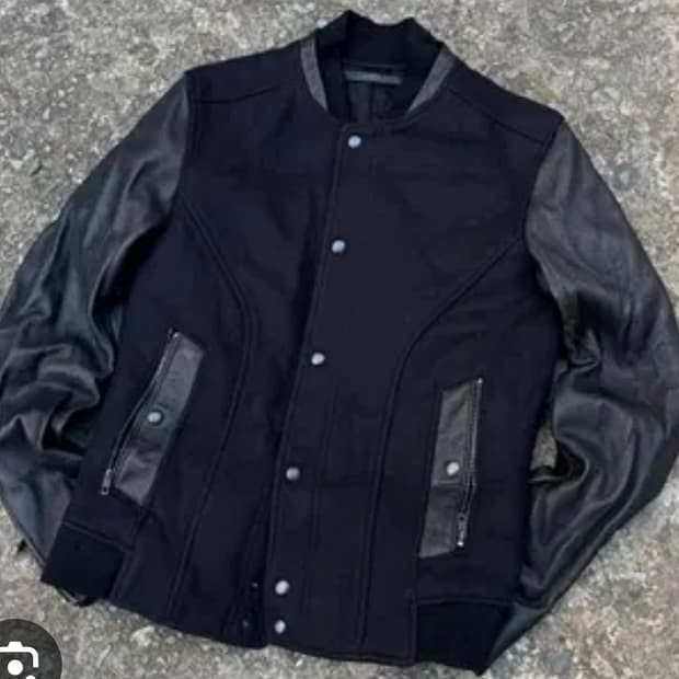 타임옴므 염소가죽 바시티자켓100