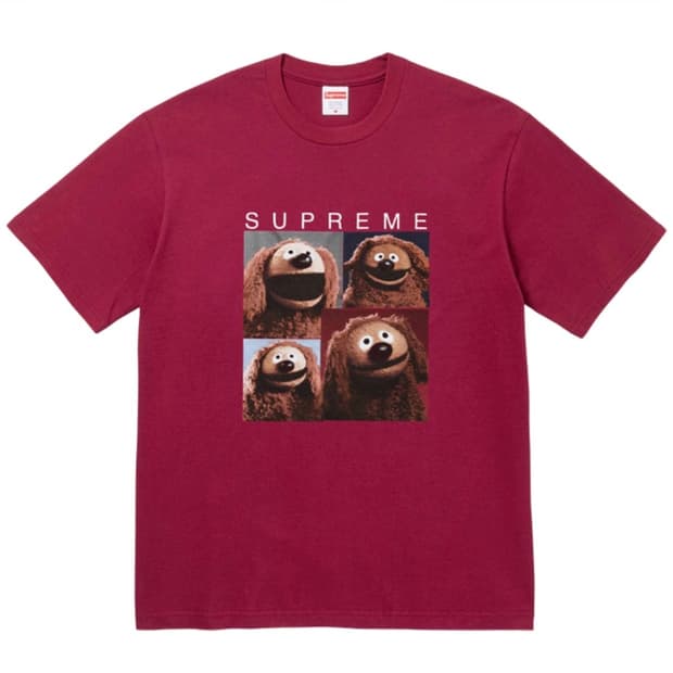 슈프림 롤프 티셔츠 카디널 XL