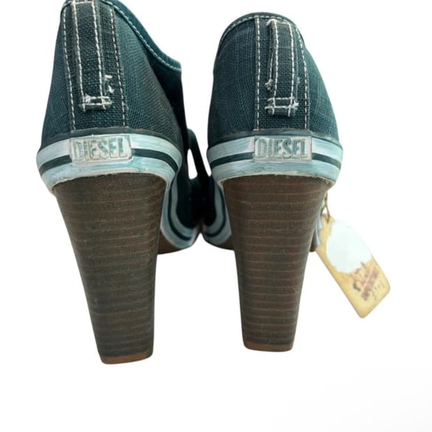 빈티지 y2k 디젤 웨지힐 운동화 새상품 