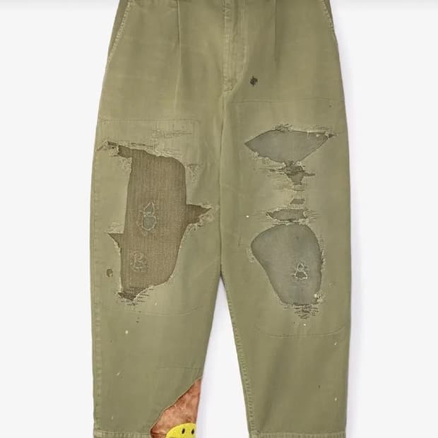 캐피탈 구형 카츠라기 팬츠 4사이즈 카키