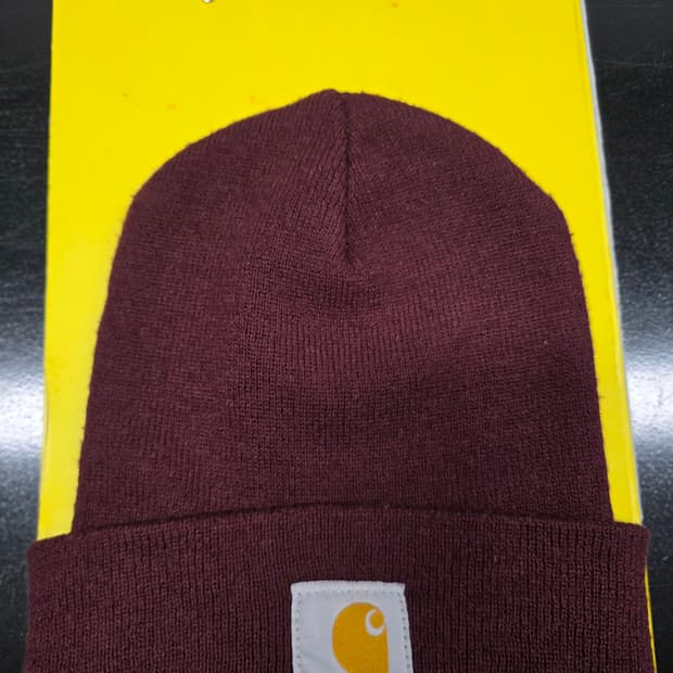 칼하트 아크릴 비니 버건디