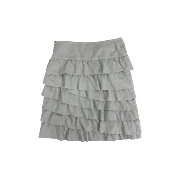 모스키노 프릴 스커트 (그레이)