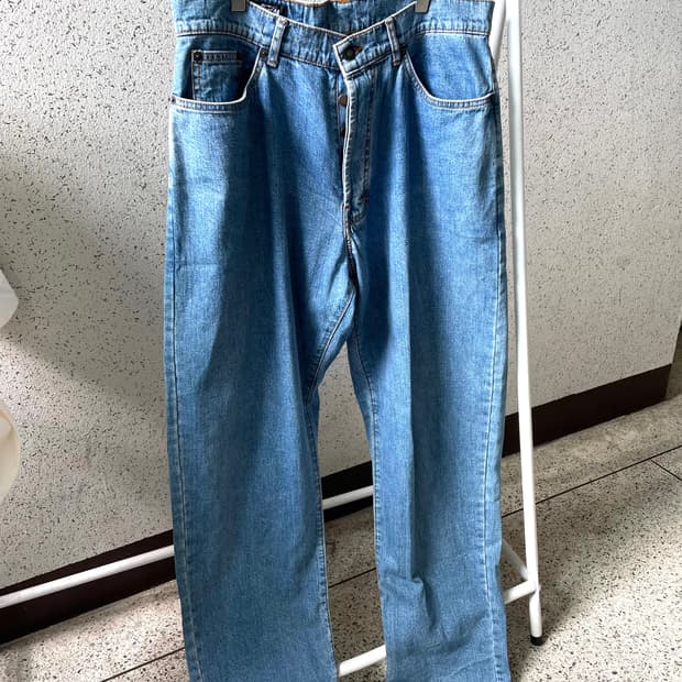 80s 올드 스투시 데님 팬츠