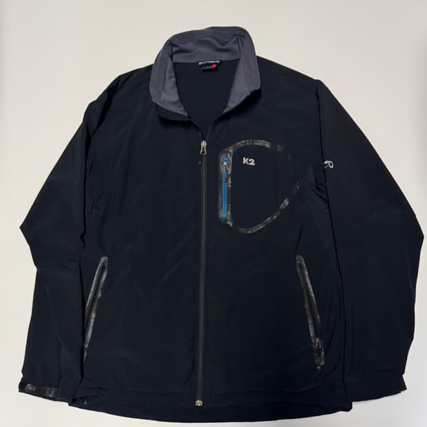 k2 케이투 고어 익스트림 등산 바람막이 자켓 L 블랙