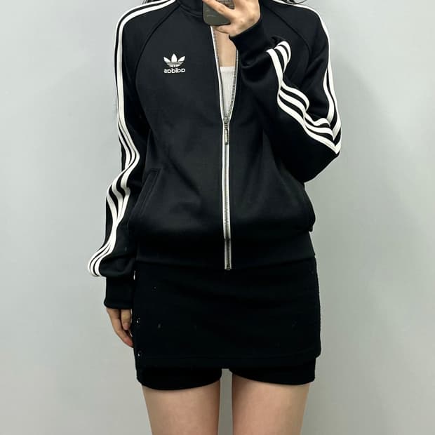 아디다스 유로파 사이드라인 블랙 져지