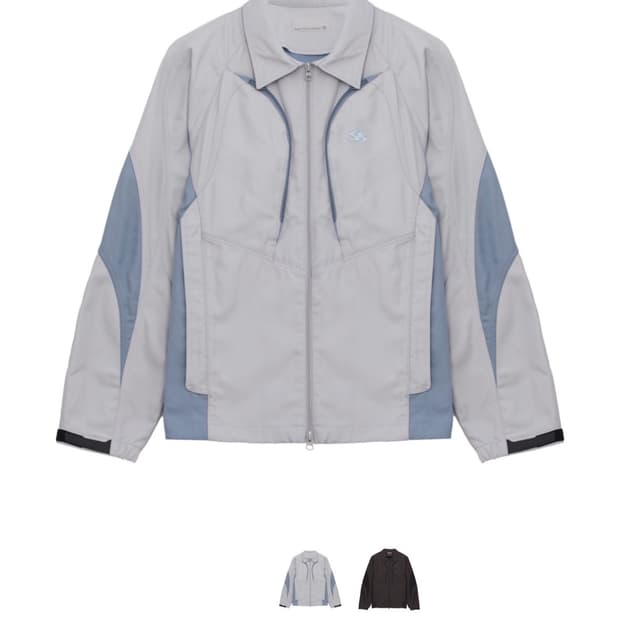 산산기어 패널 트윌 자켓 라이트 그레이