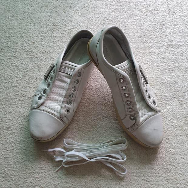 D&G 돌체앤가바나 화이트 스니커즈 정품)7