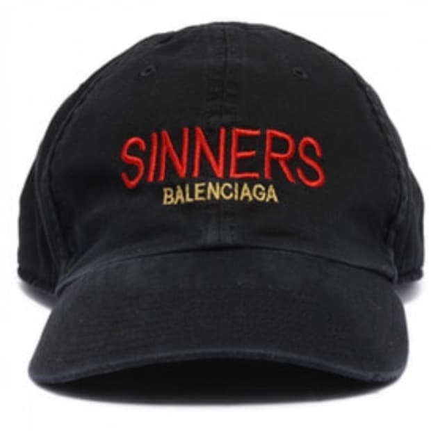 구매) 발렌시아가 시너스(SINNERS) 캡