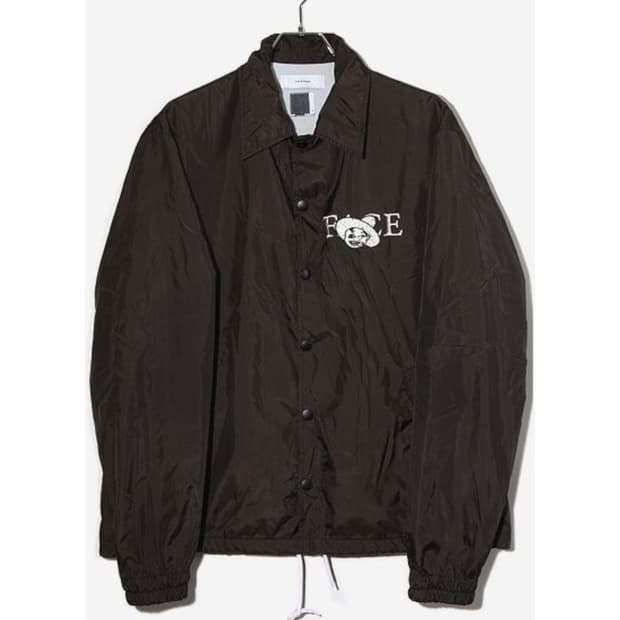 파세타즘 FACE COLLAGE COACH JACKET 블랙