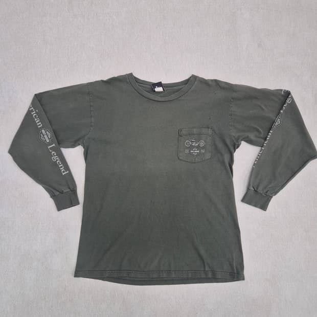 할리데이비슨 긴팔티셔츠