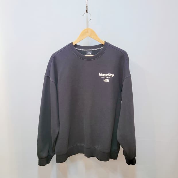 XL) 노스페이스 프린팅 맨투맨 