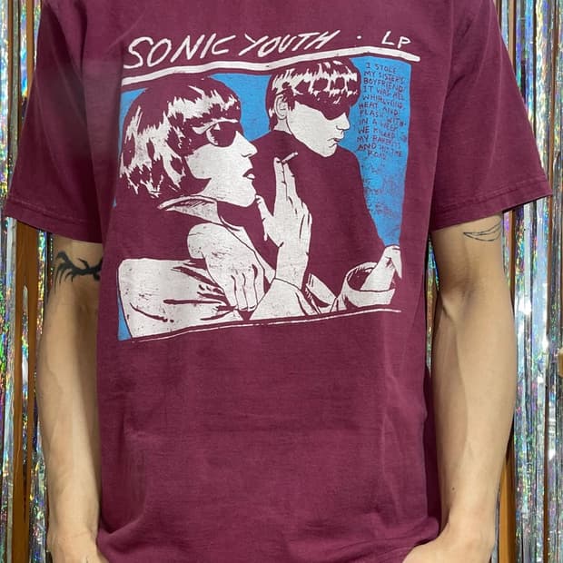 Vintage Bootleg Sonic Youth Band T shirt