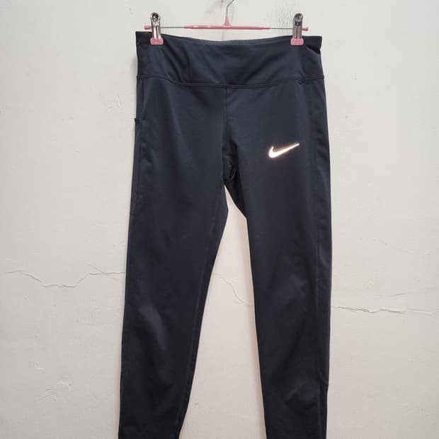 나이키 리플렉티브 블랙 레깅스