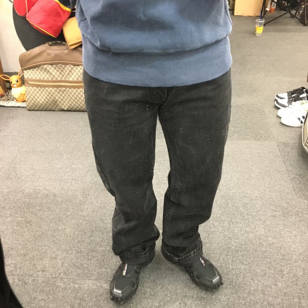 Levis 리바이스 505 흑청 데님팬츠