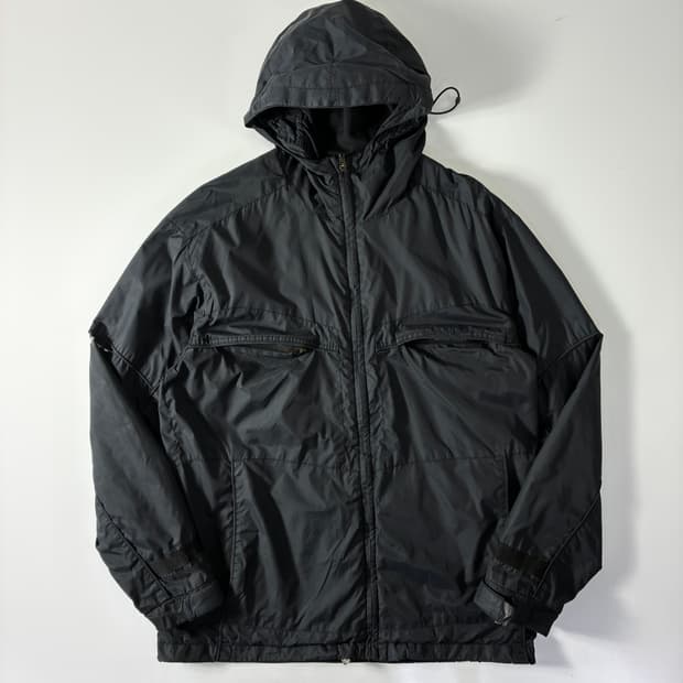 Oakley 오클리 90‘s 아카이브 고프코어 코튼쉘 윈드 후디 자켓