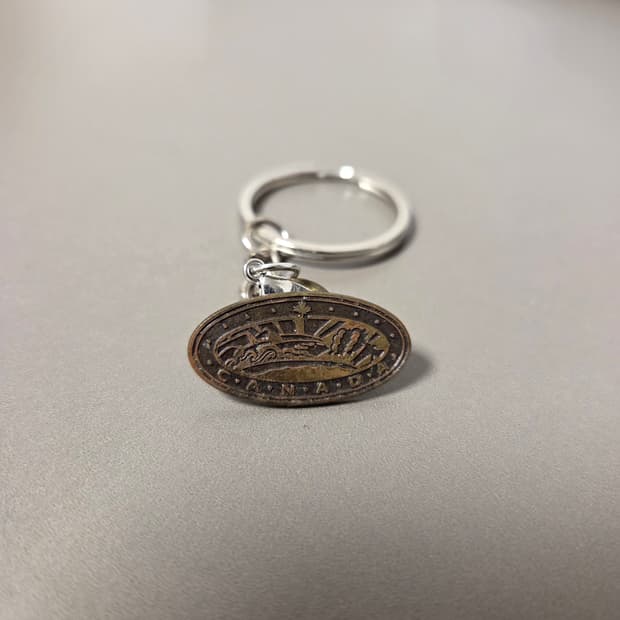 빈티지 캐나다 핀 커스텀 키링