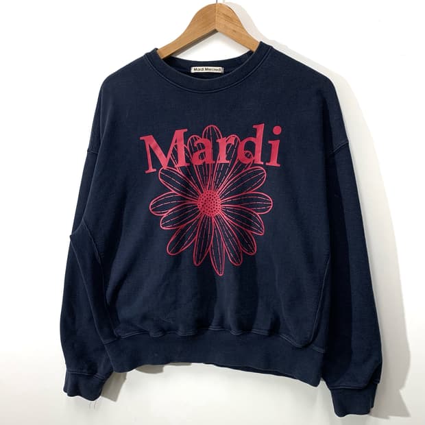 마르디 메크르디 네이비 맨투맨 