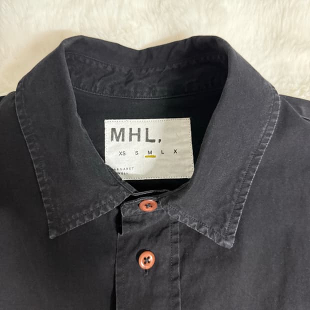 [M] mhl 마가렛호웰 셔츠 블랙