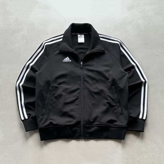 [S]아디다스 클래식 블랙 트랙탑 져지