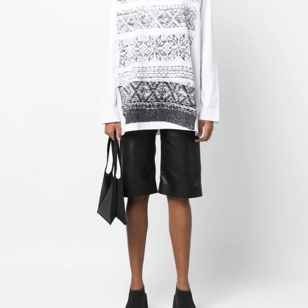 Y’s by Yohji Yamamoto Print Long Sleeve