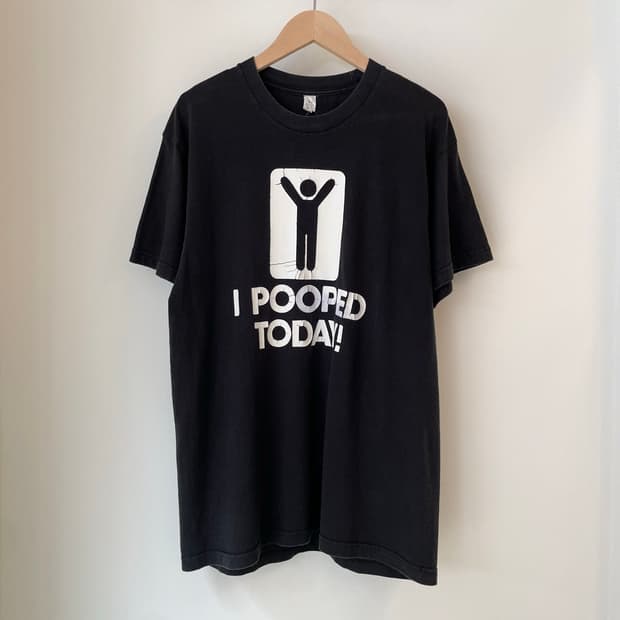 Vtg 프린팅 티셔츠 (L)