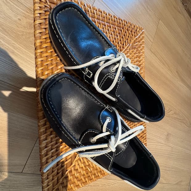 zara 보트슈즈