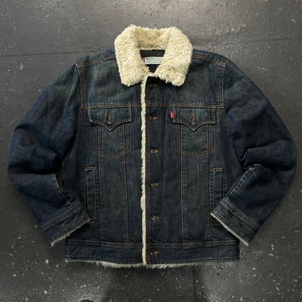 95-100 리바이스 쉐르파 데님 자켓 