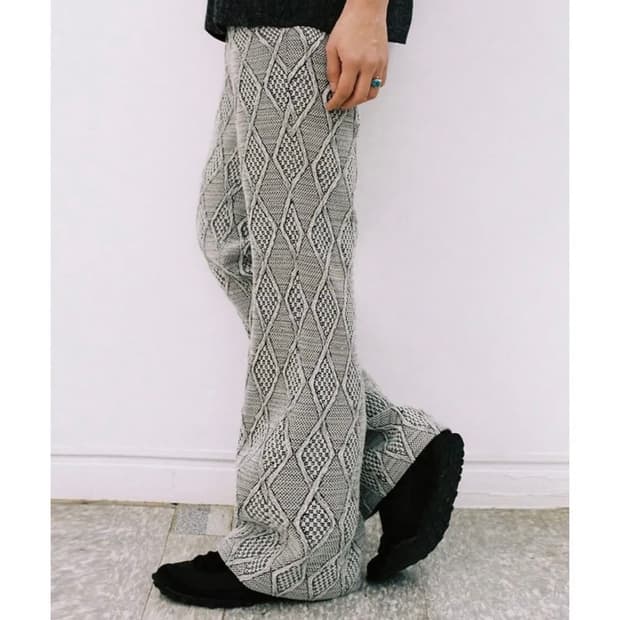 999휴머니티 자카드 부츠컷 M