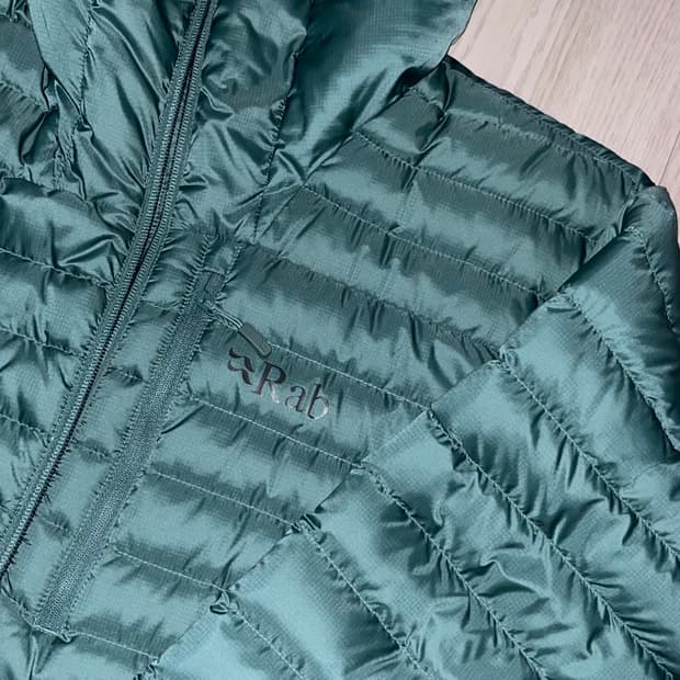 Rab 마이크로라이트 알파인 자켓 세이지 M