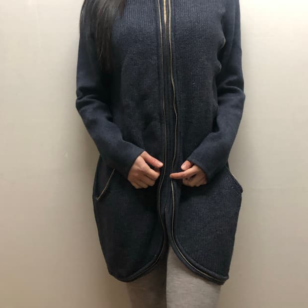 빈티지 그레이 펑크 원피스