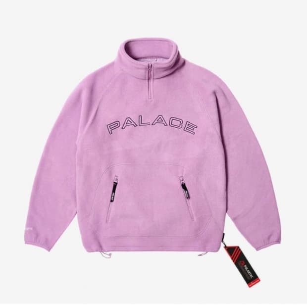 팔라스 23fw 폴라텍 플리스 라일락 xl