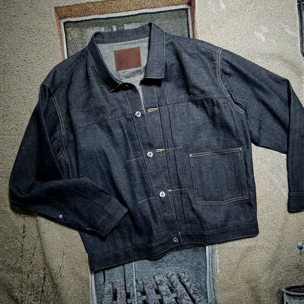 타이가 타카하시 Lot.703 데님 자켓