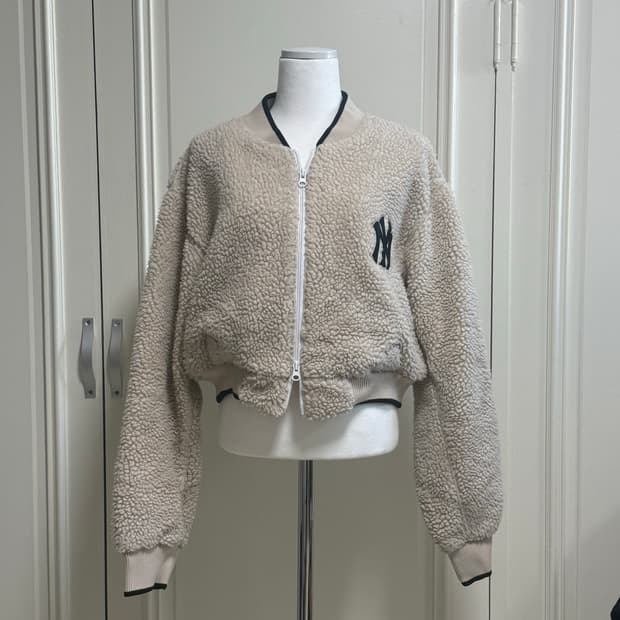 엠엘비 브라운 뽀글이 자켓